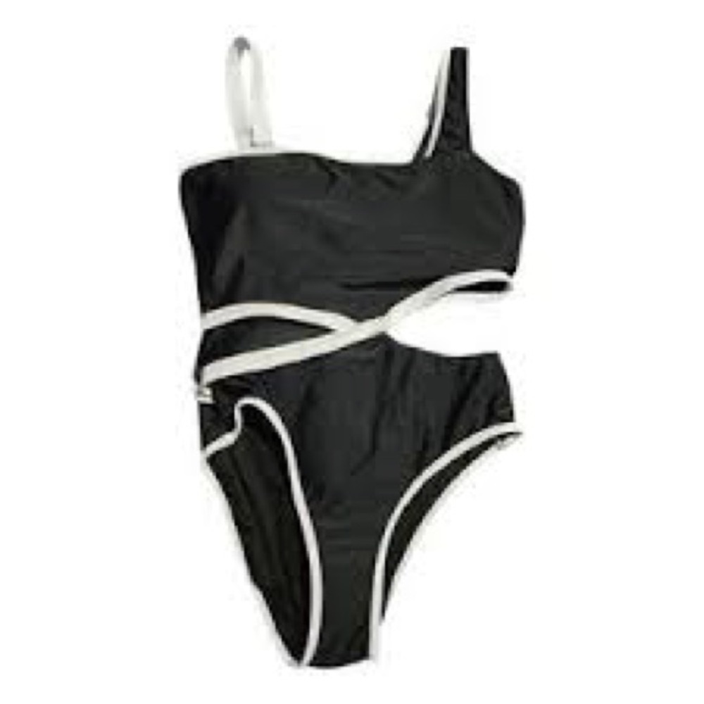 Tahari One Puece Swimsuit with Cut-out NWT